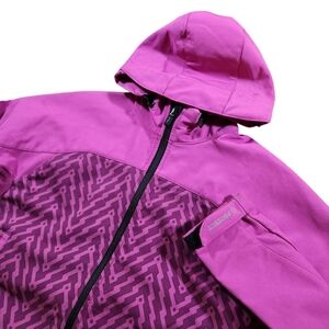 Dickies Performance System Waterproof Women's S Purple Full-Zip Hooded Jacket
